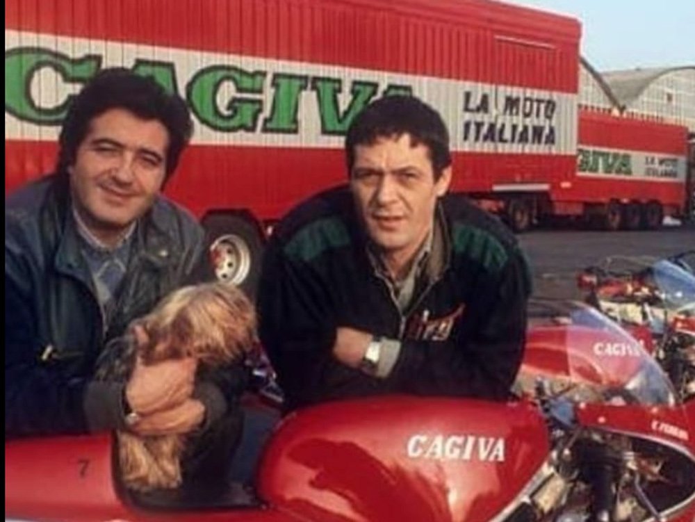 MotoGP, Adieu à Gianfranco Castiglioni, a créé Cagiva avec son frère Claudio Ritratto di Paolo Scalera