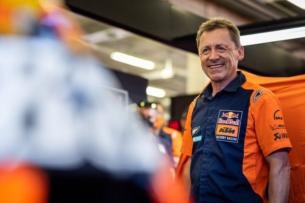 MotoGP, KTM remercie et salue Mike Leitner : la révolution technique confirmée Ritratto di GPone