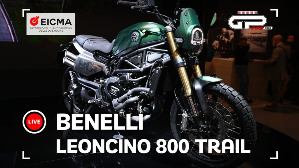 Benelli Leoncino 800 Trail 2022 – LIVE EICMA PHOTO – Le brouilleur pour tous Ritratto di GPone