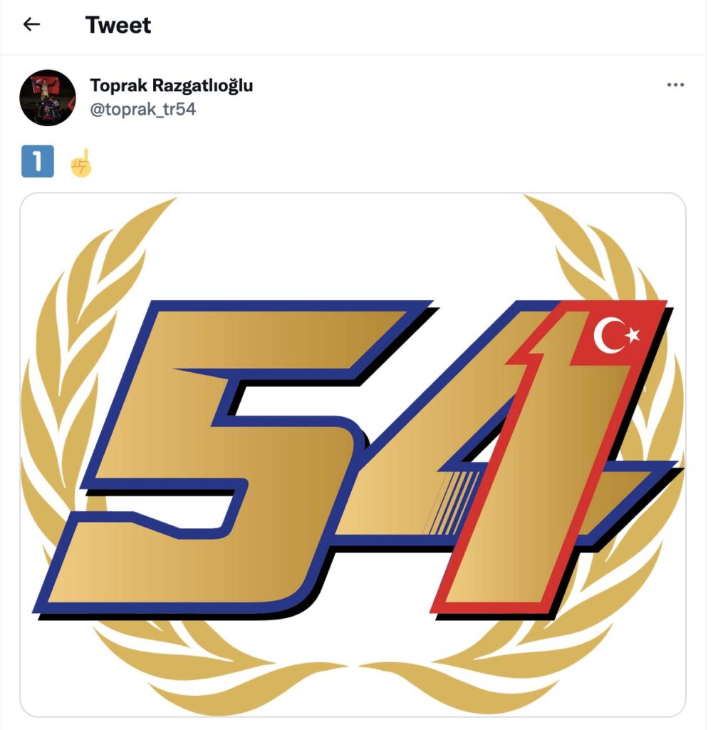 SBK, Toprak Razgatlıoğlu n’abandonne pas le 54… mais même pas le N°1 ! Ritratto di GPone