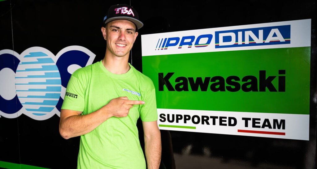 L’équipe Prodina renonce au CIV SBK et passe au SSP avec Booth-Amos Ritratto di Andrea Periccioli