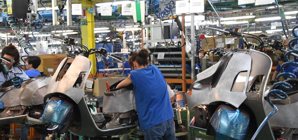 Piaggio : 580 embauches en Italie en 2022 Ritratto di GPone