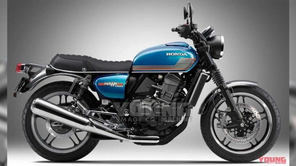 Honda CB1100 Hawk : la classique col motore Africa Twin Ritratto di GPone
