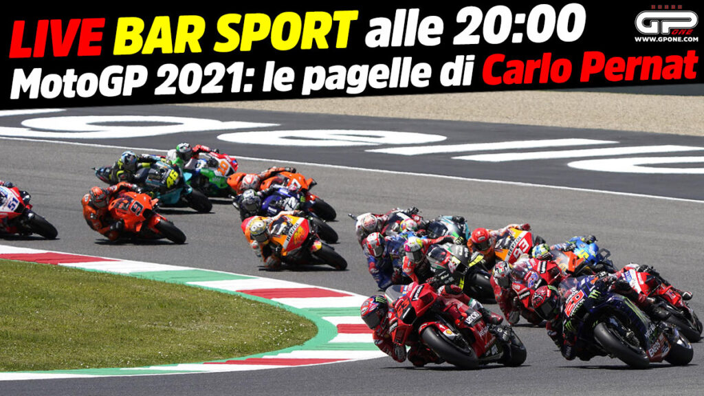 LIVE Bar Sport à 20:00 – MotoGP 2021 : les bulletins de Carlo Pernat LIVE Bar Sport à 20:00 - MotoGP 2021 : les bulletins de Carlo Pernat