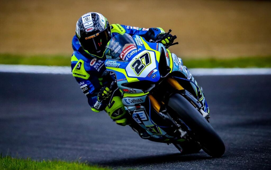 SBK, Bjorn Estment continue en BSB avec Powerslide Suzuki (et James Ellison) Ritratto di Andrea Periccioli