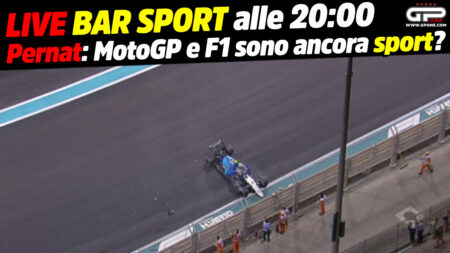 LIVE Bar Sport à 20h00 - Pernat : Le MotoGP et la F1 sont-ils encore sportifs ?