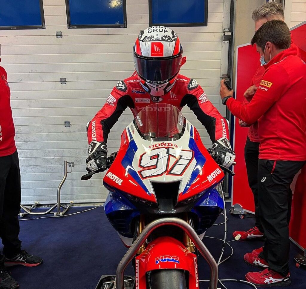 SBK, Vierge – Honda : nous y voilà ! L’aventure Superbike commence à Jerez Ritratto di Riccardo Gugliemetti