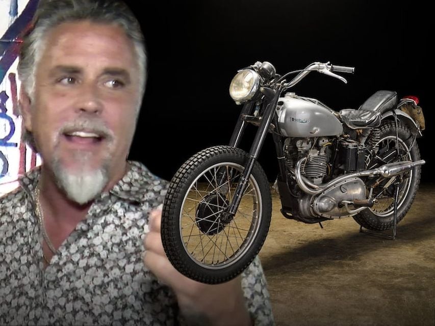 La Triumph TR5 de Fonzie trouve une maison : le Gas Monkey Garage Ritratto di Fabio Caliendo