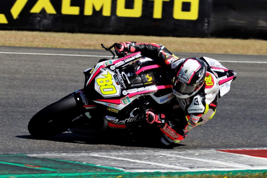 SBK, Armando Pontone avec Bike & Motor également dans le CIV SuperSport 2022 Ritratto di Andrea Periccioli
