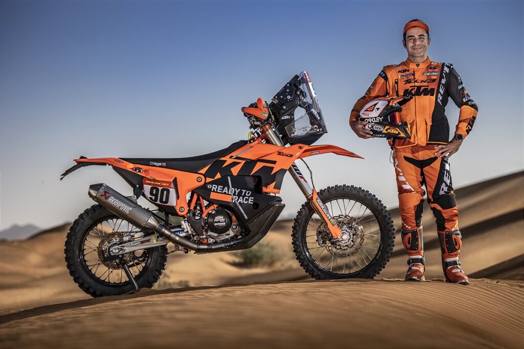 CLAMOROSO ALLA DAKAR – Danilo Petrucci est positif au Covid Ritratto di Matteo Aglio