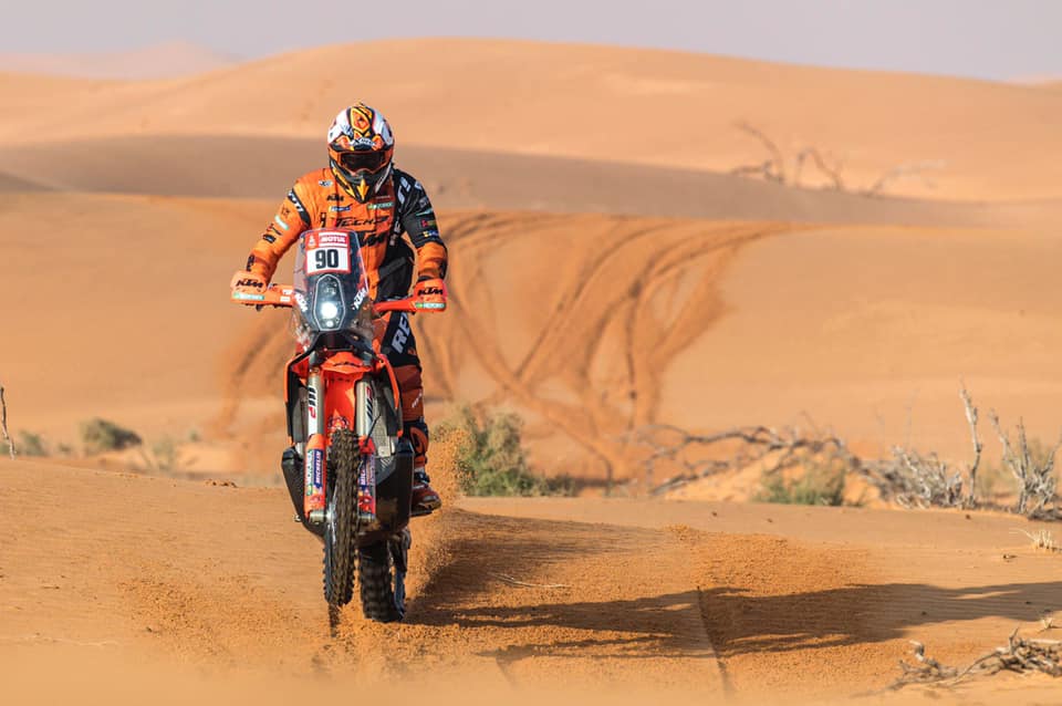 Amazing Petrucci : troisième de la 4ème étape du Dakar remportée par Barreda ! Ritratto di Riccardo Gugliemetti