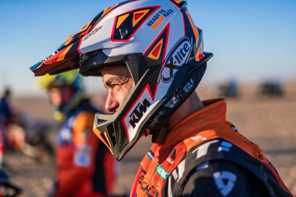Heinz Kinigadner : « Petrucci ridiculise ses adversaires sur le Dakar » Ritratto di Marco Caregnato