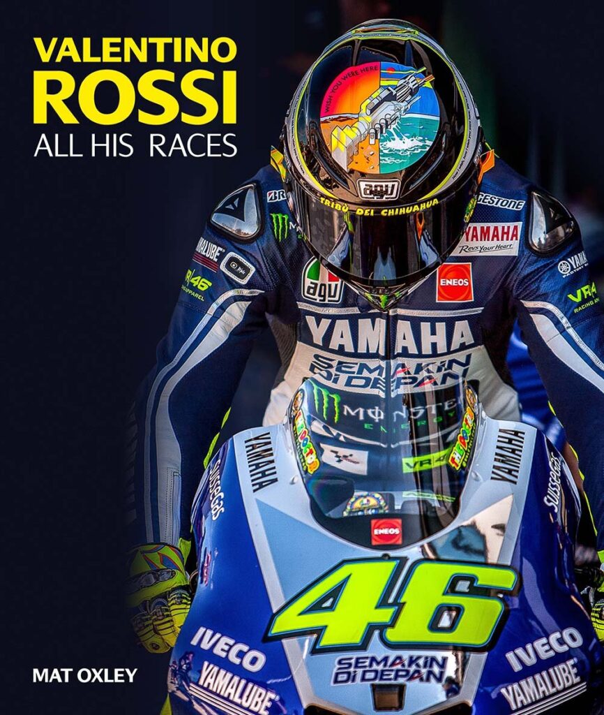 MotoGP, LE LIVRE Les 26 saisons de Valentino Rossi en détail Ritratto di GPone
