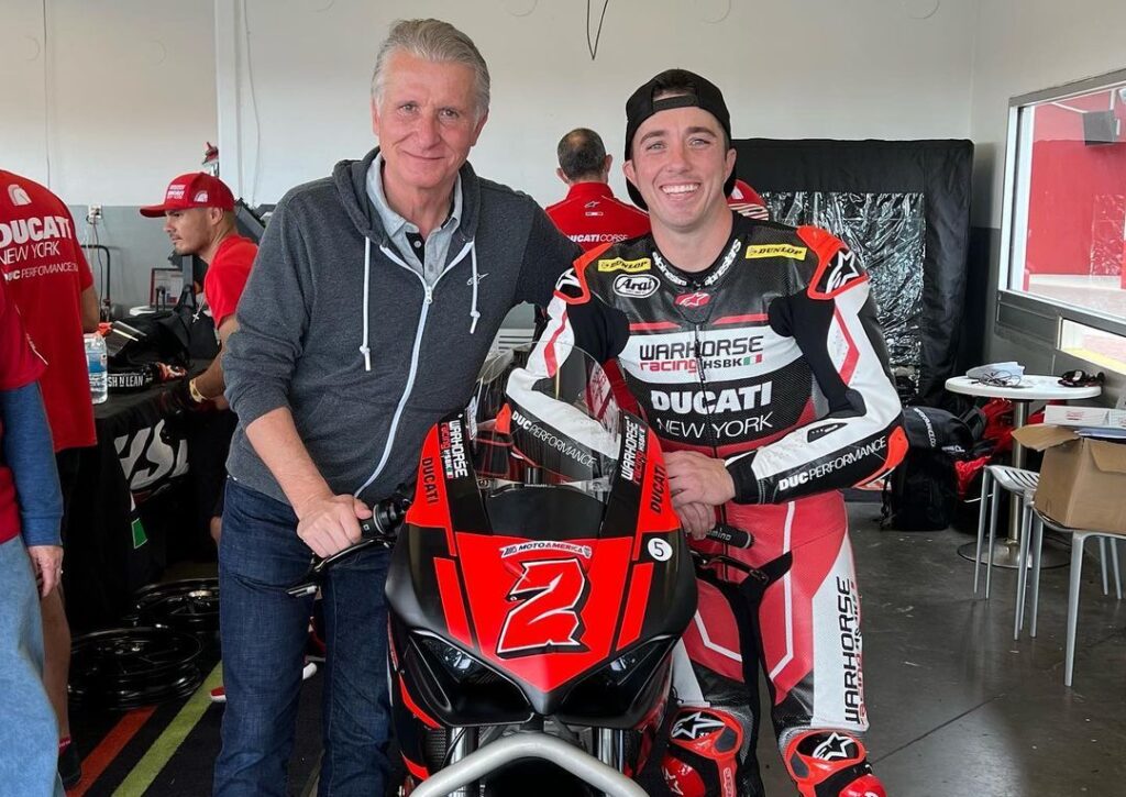 SBK, Ciabatti s’envole pour Daytona pour le premier essai Ducati V2 en MotoAmerica Ritratto di Riccardo Gugliemetti