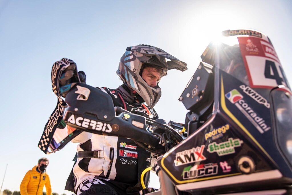 Carrelage pour Paolo Lucci, la Husqvarna s’arrête au 8e étage Ritratto di Riccardo Gugliemetti