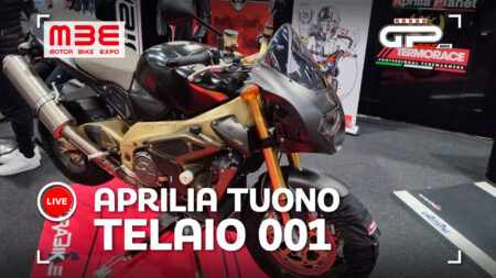 MBE 2022 |  La plus belle du salon est la toute première Aprilia Tuono