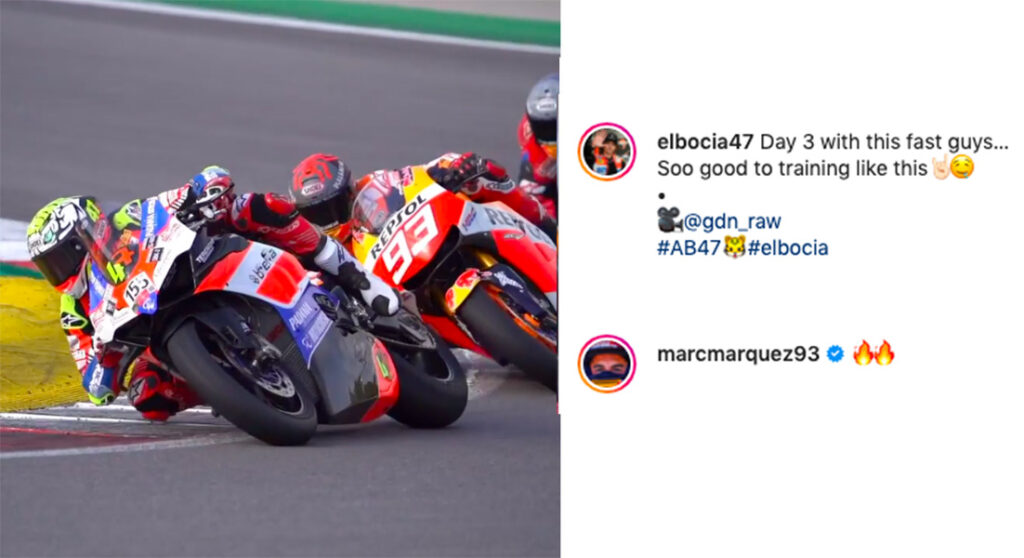 SBK, Bassani : « Rouler avec Marquez à Portimao, c’était génial » Ritratto di Marco Caregnato
