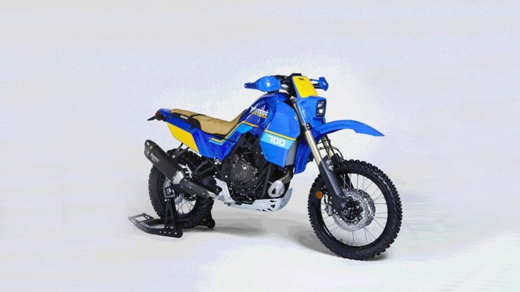 Yamaha Ténéré 700 : si vous vous transformez en Dakar vintage avec un kit Ritratto di Fabio Caliendo