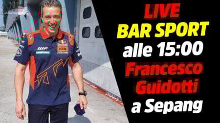 MotoGP, LIVE Bar Sport à 15h00 - Avec Francesco Guidotti à Sepang