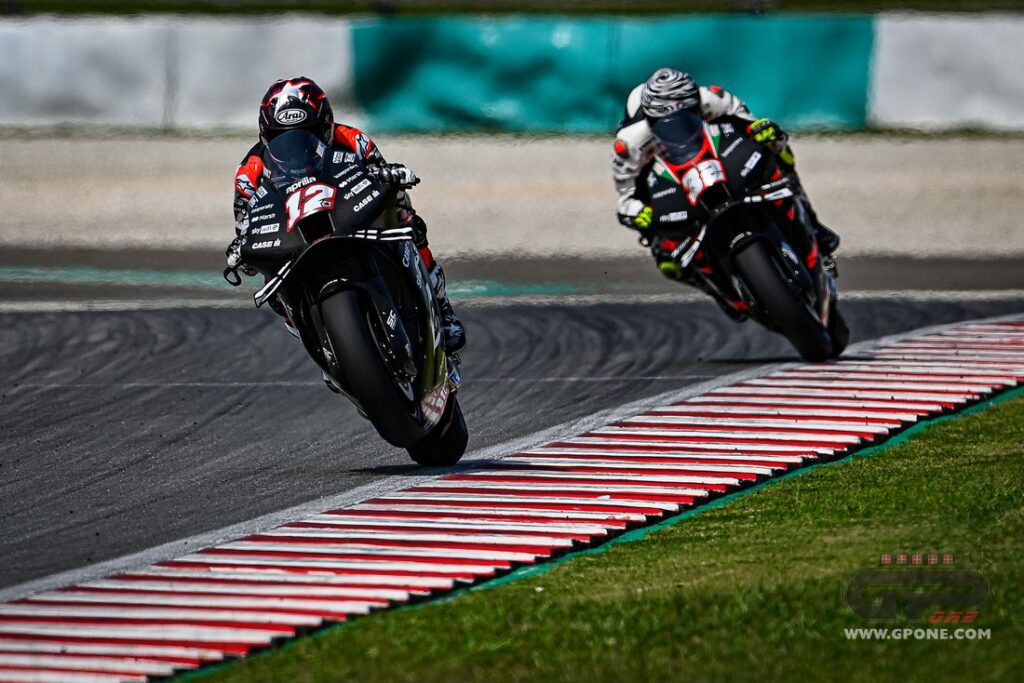 MotoGP, In Sepang Vinales et Aprilia devant les Ducati de Pirro et Bezzecchi Ritratto di GPone