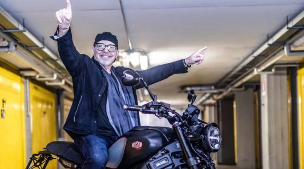 Vasco Rossi fête ses 70 ans : tous les vélos Blasco Ritratto di Luca Sabatini