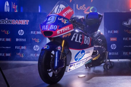 Moto2, Voici les Kalex de l'écurie Pons : avec Canet et Navarro l'objectif c'est le titre