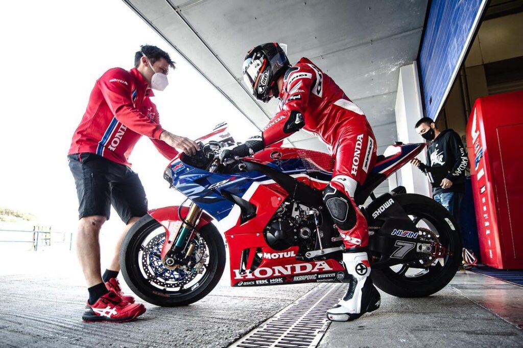 SBK, Portimao : test top secret pour Lecuona et Vierge avec Honda Ritratto di Riccardo Gugliemetti