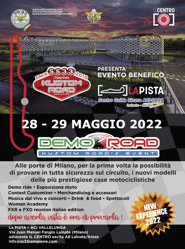 La 11ème édition du Kustom Road Demo Road Event 2022 à Lainate Ritratto di GPone
