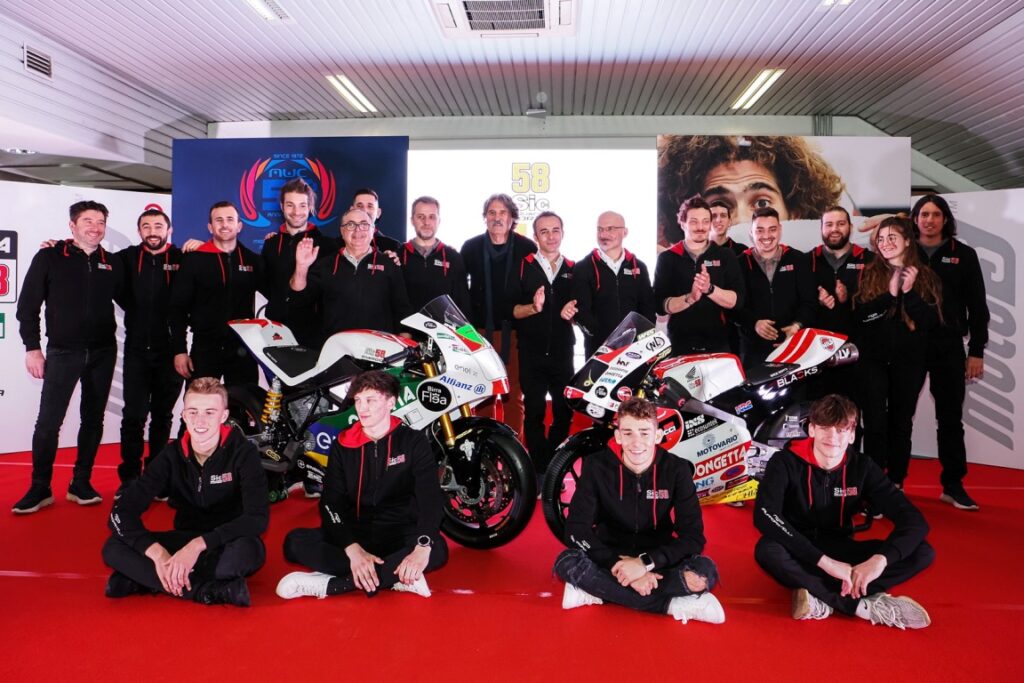 Moto3, Misano : Paolo Simoncelli inaugure le 2022 du Team SIC58 Squadra Corse Ritratto di GPone