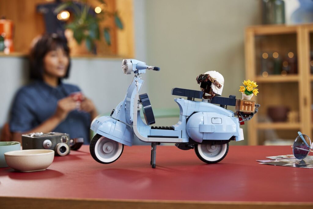 Le Lego Vespa est réalité: toutes les photos d’un ensemble très attendu Ritratto di GPone