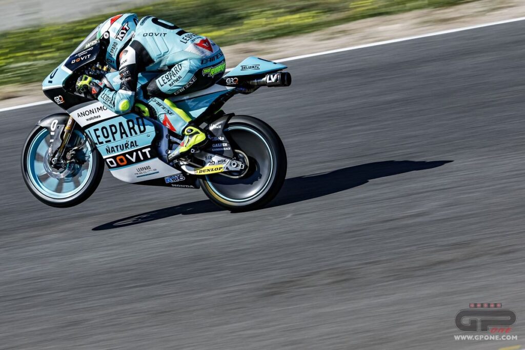 Moto3, Double Italie dans les tests de Portimao Foggia établit le record, Migno 2e Ritratto di Marco Caregnato