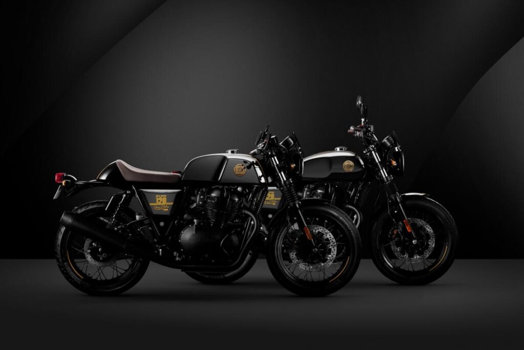 Royal Enfield : 120 ans avec l’Interceptor et la Continental GT Anniversary Ritratto di GPone