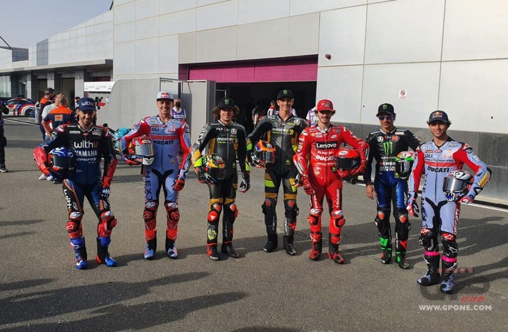 PHOTO – The Magnificent 7 : tir groupé pour les Italiens du MotoGP Ritratto di GPone