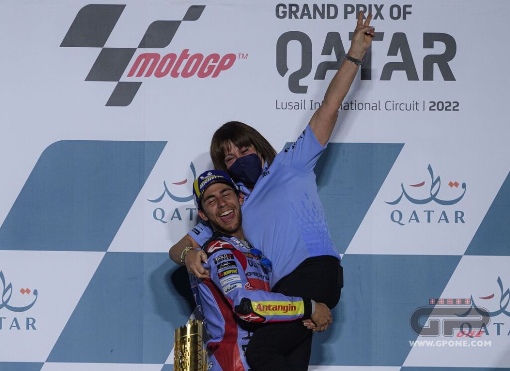 MotoGP, Bastianini : “J’ai regardé les yeux de Nadia, c’étaient les mêmes que ceux de Fausto” Ritratto di Matteo Aglio