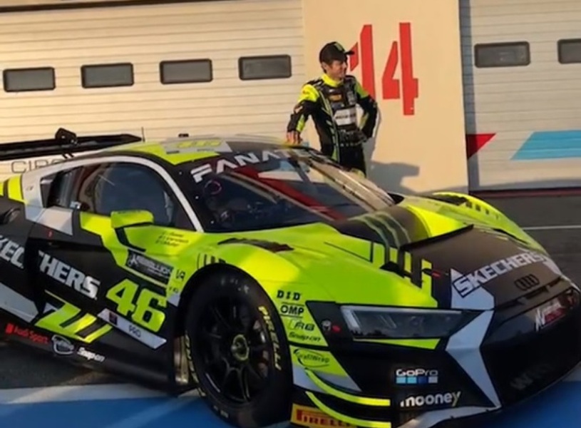 La GT l’attend : Valentino Rossi lève le voile sur l’Audi R8 ! Ritratto di Riccardo Gugliemetti