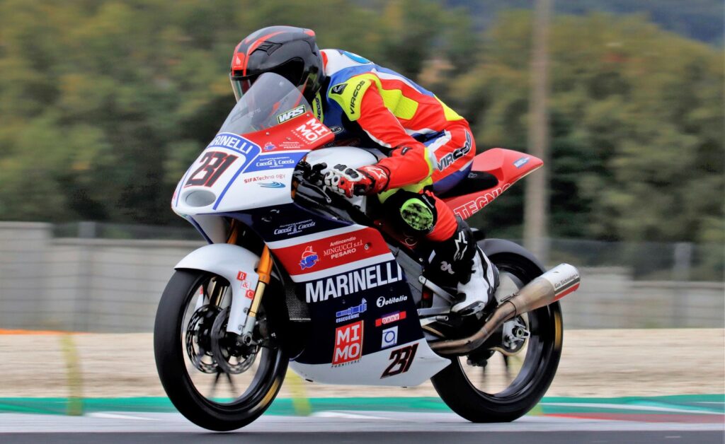 SBK, Green Line 2005 : Sciarretta et Natali avec SGM Tecnic pour CIV 2022 Ritratto di Andrea Periccioli