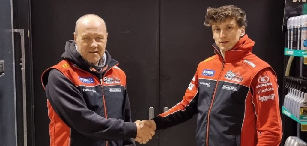 SBK, Kevin Zannoni renouvelle le challenge avec Rosso et Nero pour le CIV SSP 2022 Ritratto di Andrea Periccioli