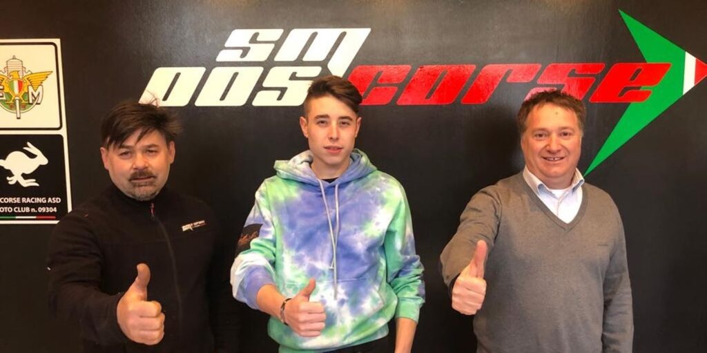 Triplet SM Pos Corse pour le CIV Moto3 2022 Ritratto di Andrea Periccioli