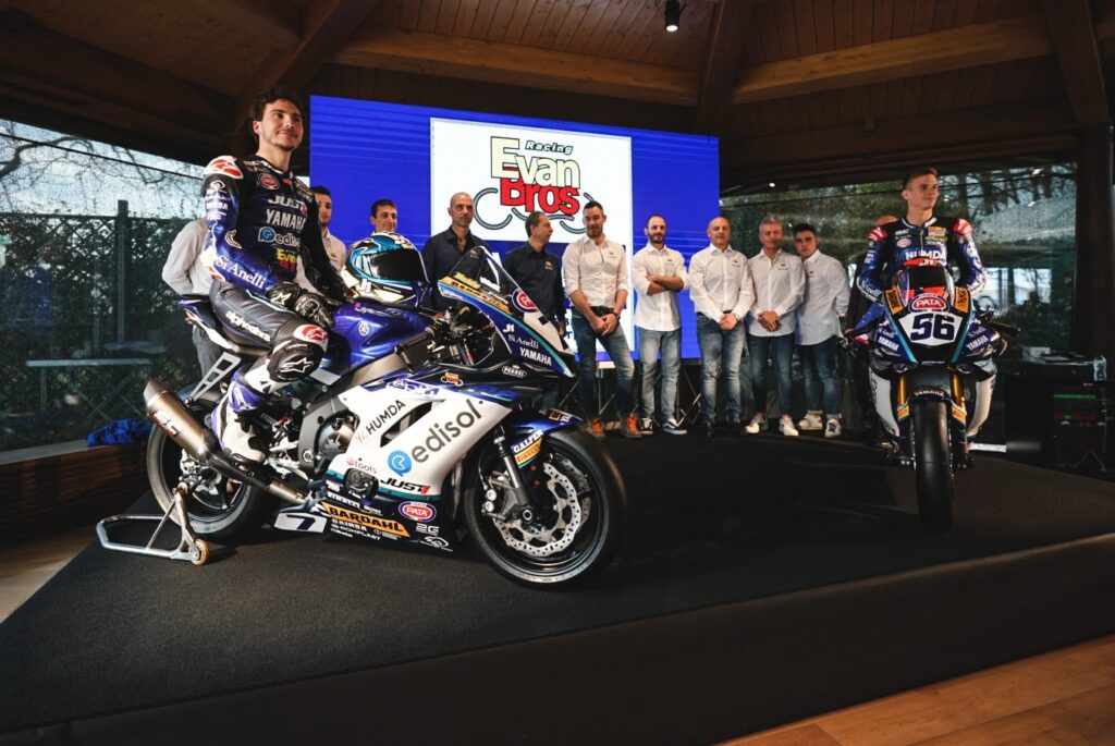 SBK, Baldassarri-Evan Bros : voici la Yamaha à l’assaut du titre mondial Ritratto di GPone