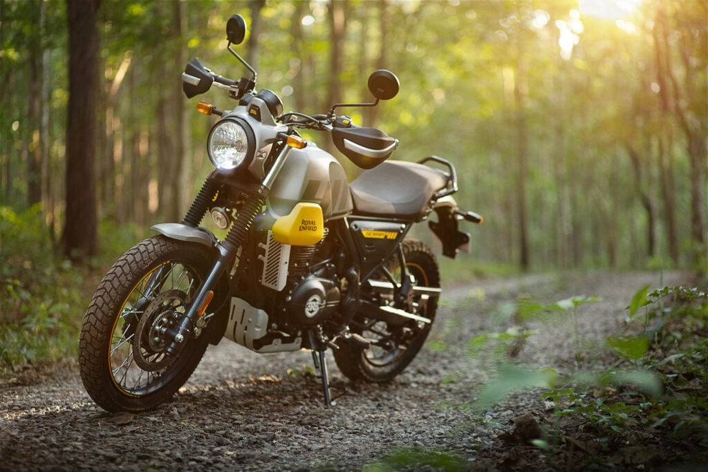 Royal Enfield Scram 411 : l’Himalaya se déshabille et devient scrambler Royal Enfield Scram 411 : l'Himalaya se déshabille et devient scrambler