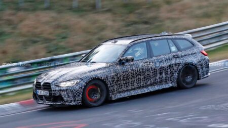 BMW M3 Touring : première série 3 M Station capturée au Nurburgring