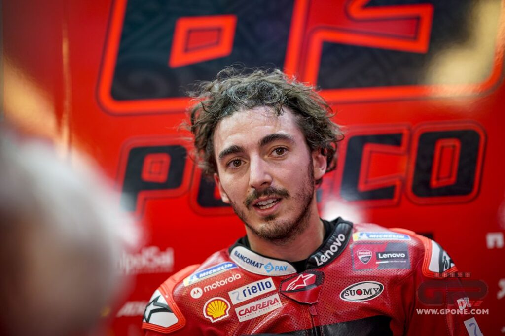 MotoGP, Bagnaia : “Aucune excuse n’est nécessaire de la part de Ducati, j’étais nerveux après la course” Ritratto di Matteo Aglio