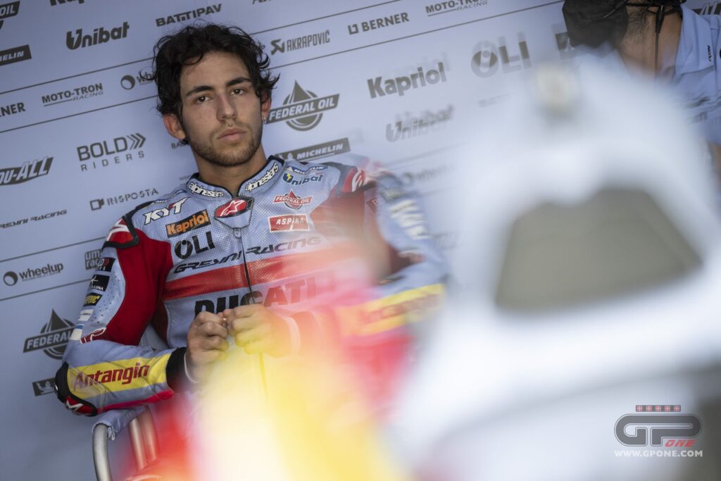 MotoGP, Bastianini : “Hier, j’ai dit ‘bonjour’ à un Président pour la première fois !” Ritratto di Marco Caregnato