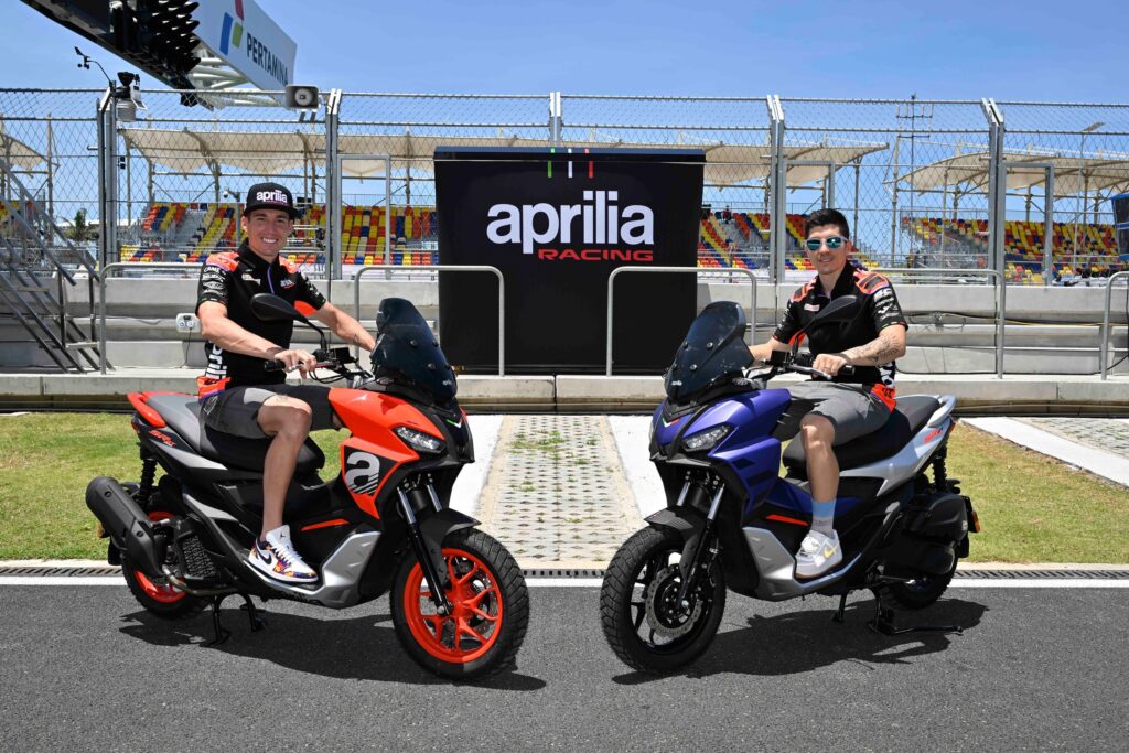 Aprilia RS-GT : débuts en Indonésie avec le MotoGP Ritratto di GPone