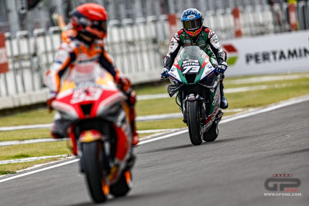 MotoGP, Alex Marquez : “La pluie pourrait être un cadeau pour nous” Ritratto di GPone