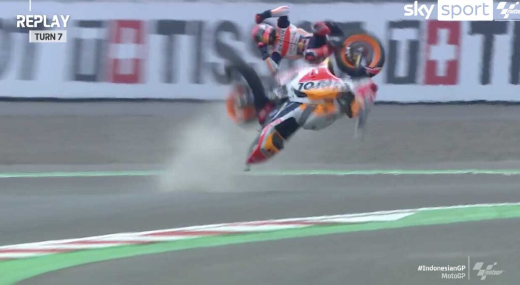 MotoGP, Marquez : “c’était ma chute la plus dure, c’est dommage mais c’est juste de ne pas courir” Ritratto di GPone