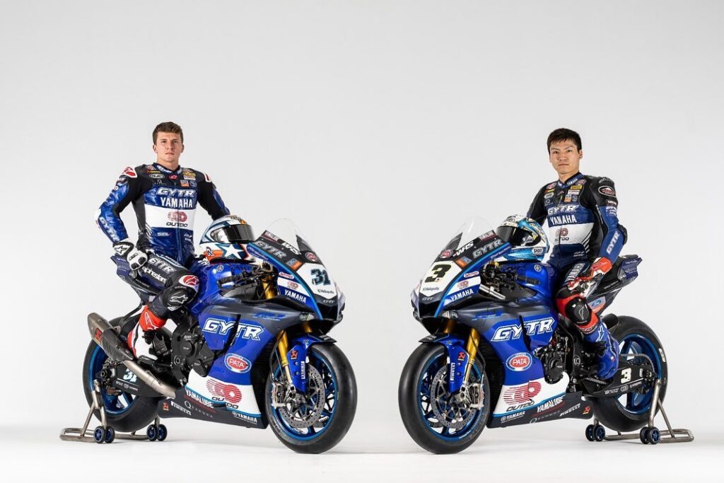 SBK, Gerloff-Nozane : une Yamaha bleue et blanche pour GRT en 2022 Ritratto di GPone