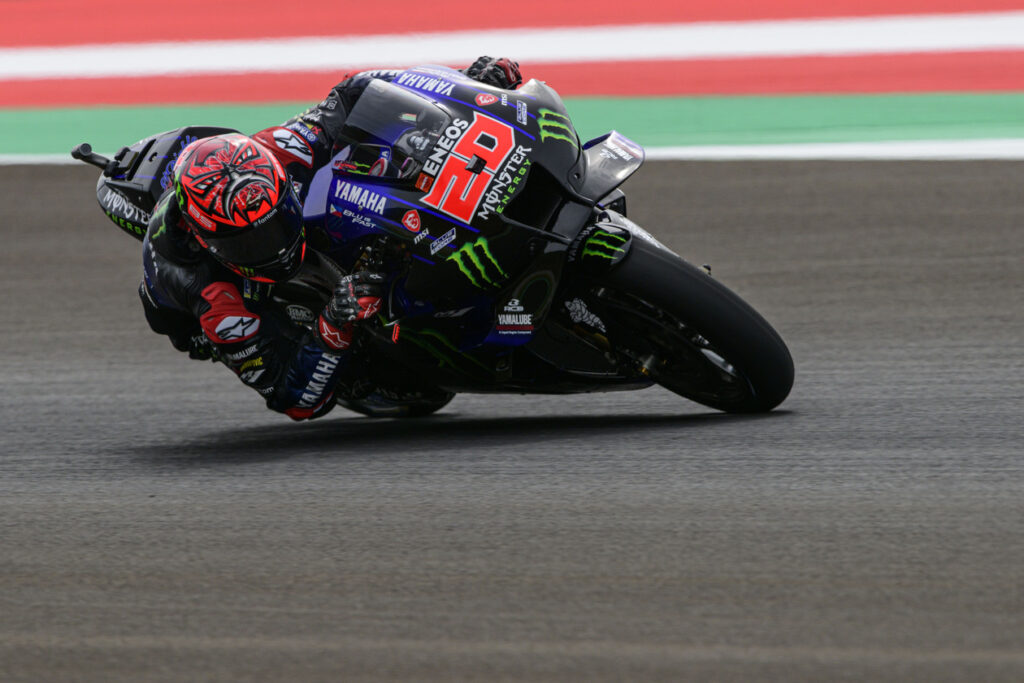 MotoGP, Quartararo : “Rio Hondo n’est pas la meilleure piste, mais nous pouvons faire du bon travail” Ritratto di GPone