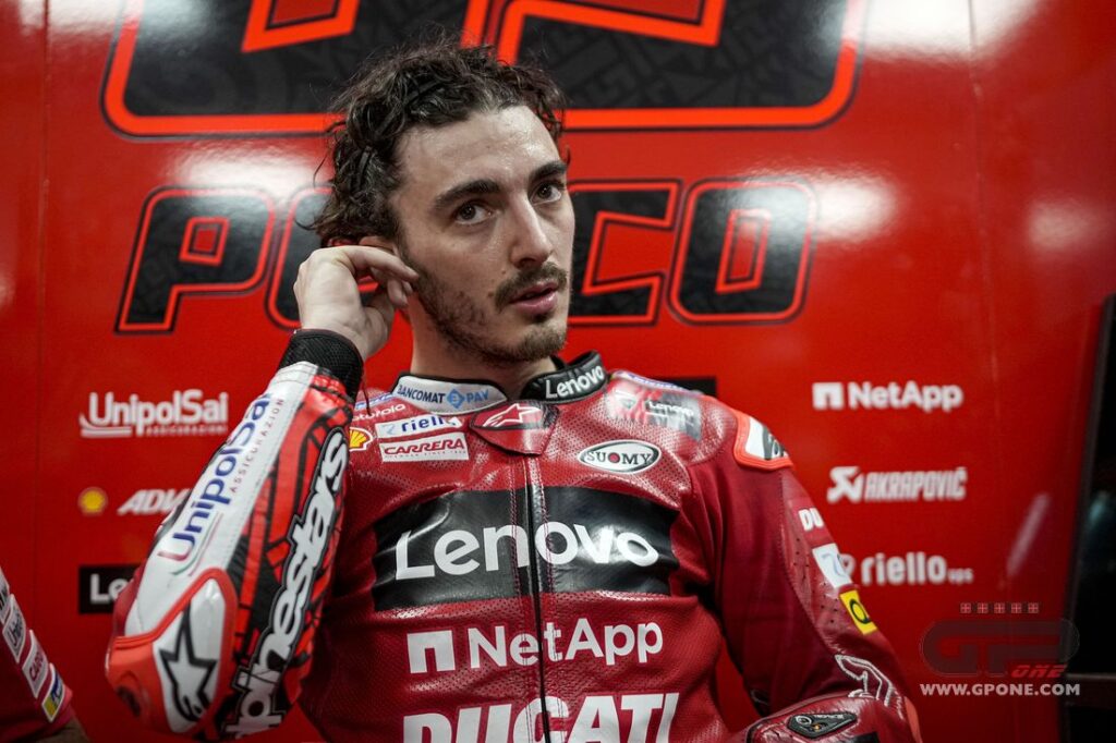 MotoGP, Bagnaia : “J’espère courir, une course de moins ferait la différence” Ritratto di Matteo Aglio