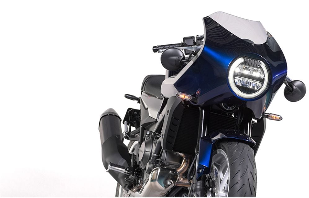 Honda Hawk 1100 : les photos volées avant la présentation Ritratto di Fabio Caliendo